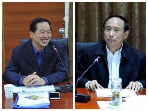 校党委书记李忠云、副校长周承早就园林学院发展提出指导意见1